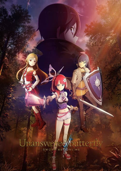 Unanswered//butterfly poster