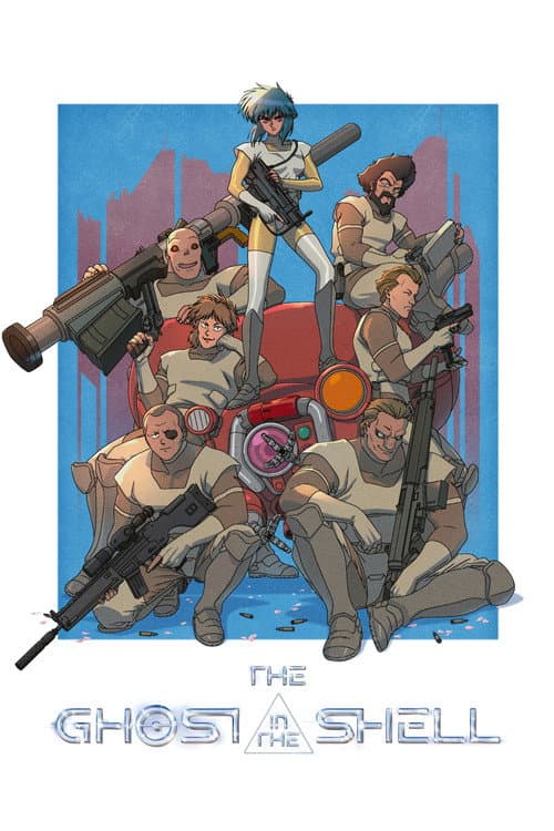 The Ghost in the Shell poster