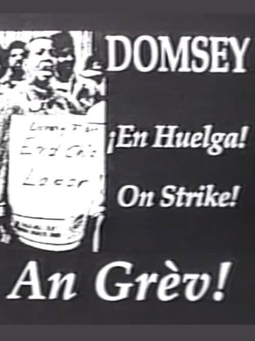 Domsey on Strike poster